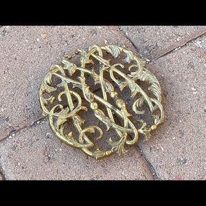 Colonial Williamsburg Brass Trivet
